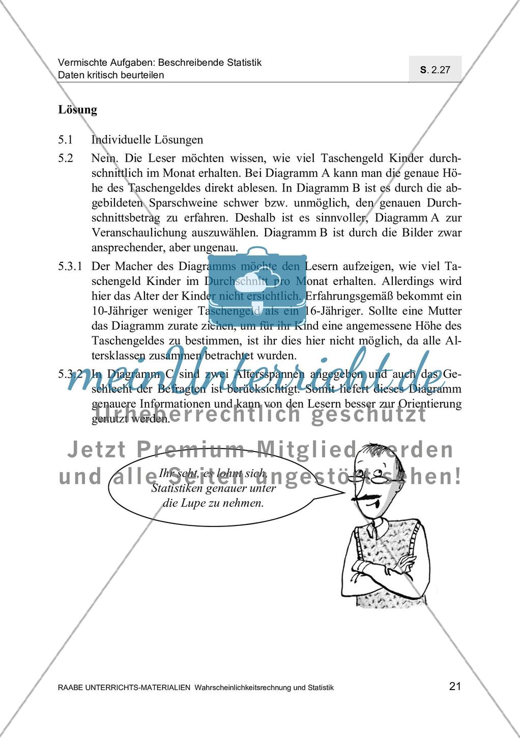 Professor Miller auf der Suche nach Statistikbetrügern - Daten kritisch beurteilen Preview 23