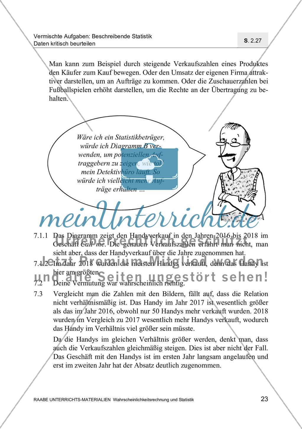 Professor Miller auf der Suche nach Statistikbetrügern - Daten kritisch beurteilen Preview 25