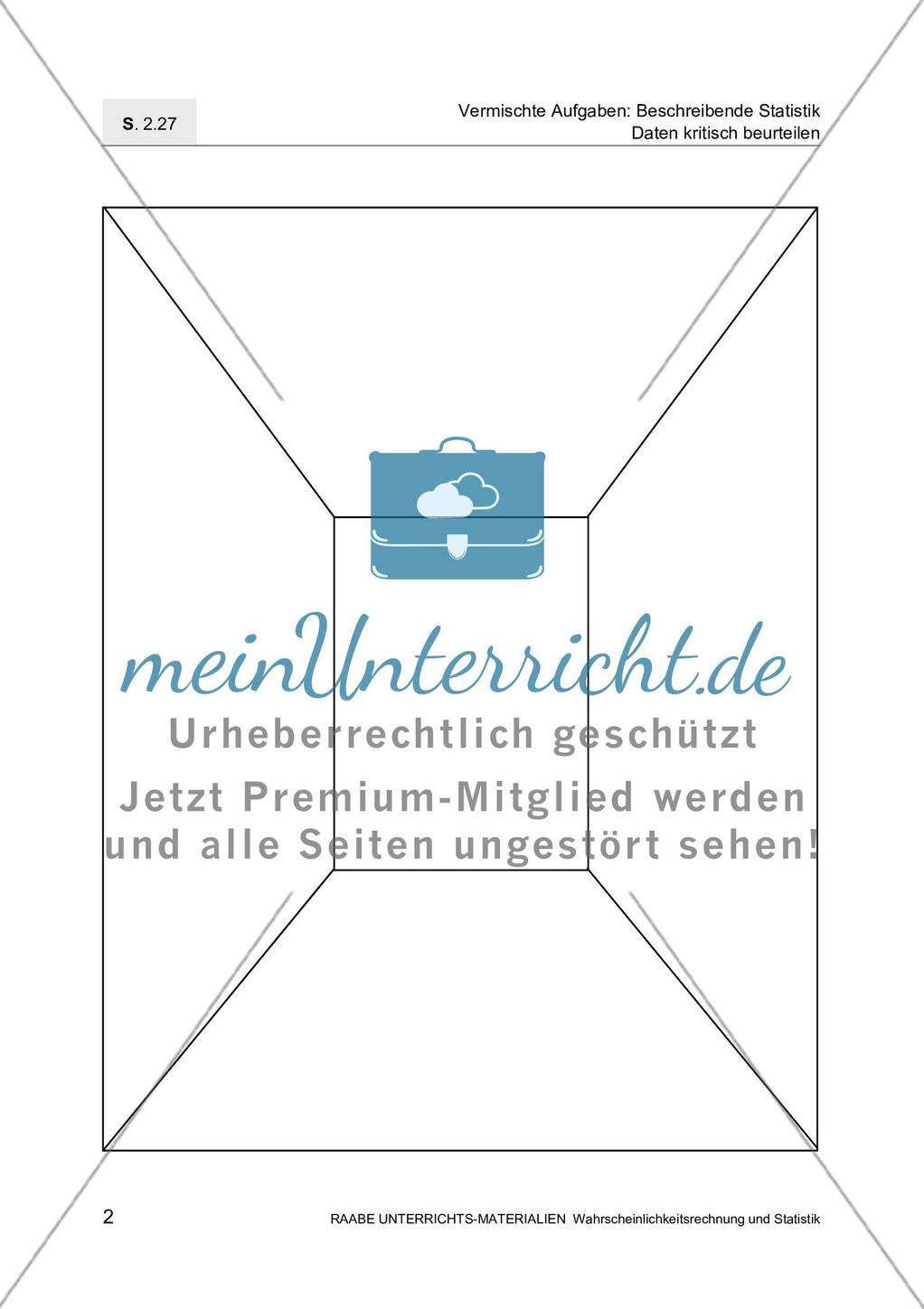 Professor Miller auf der Suche nach Statistikbetrügern - Daten kritisch beurteilen Preview 4