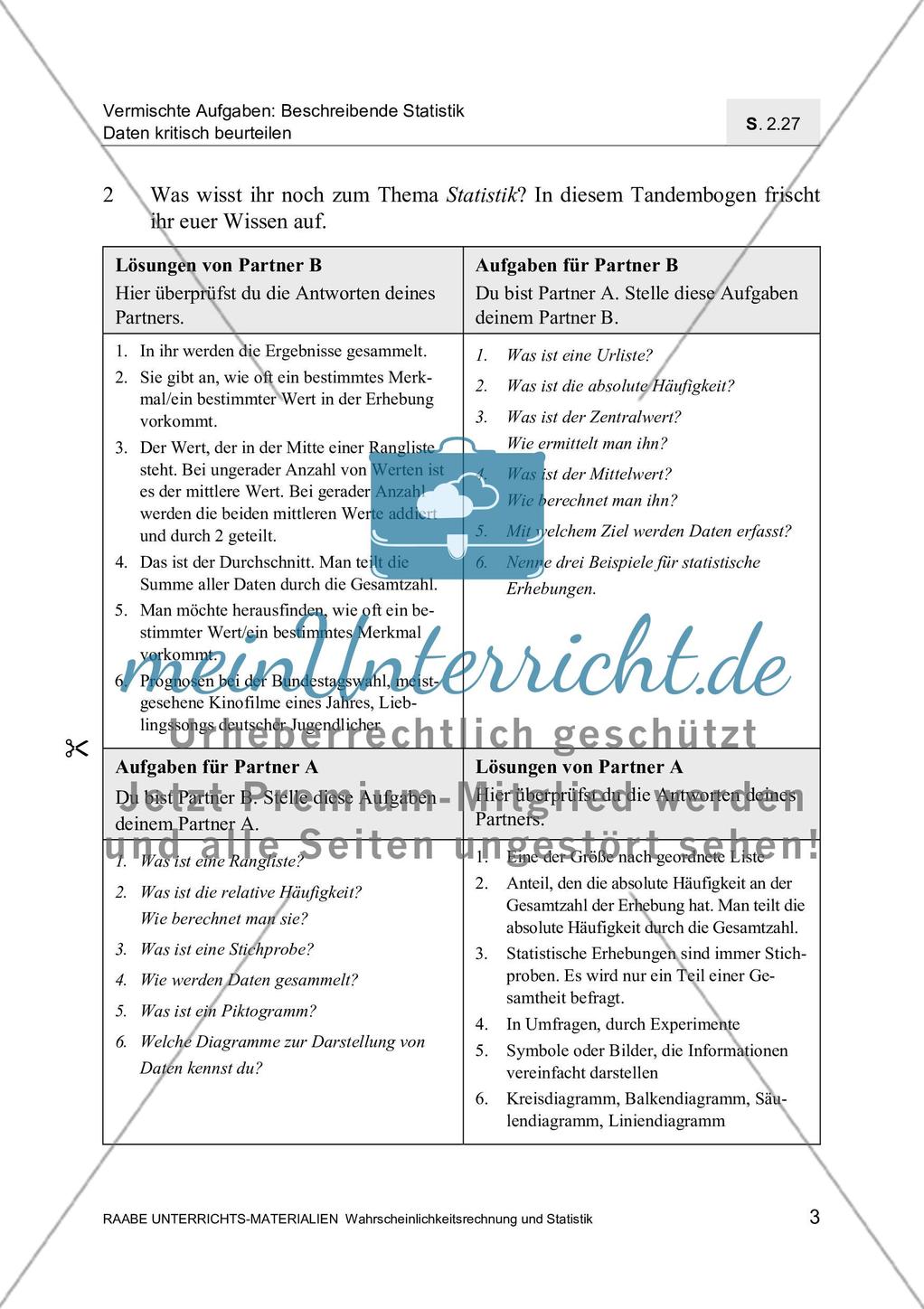 Professor Miller auf der Suche nach Statistikbetrügern - Daten kritisch beurteilen Preview 5