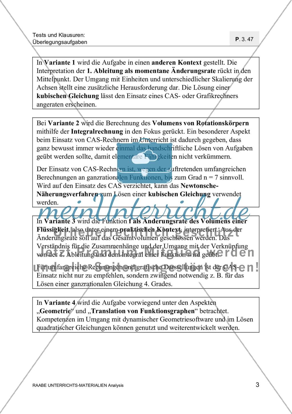 Vier Varianten einer Funktion Preview 5