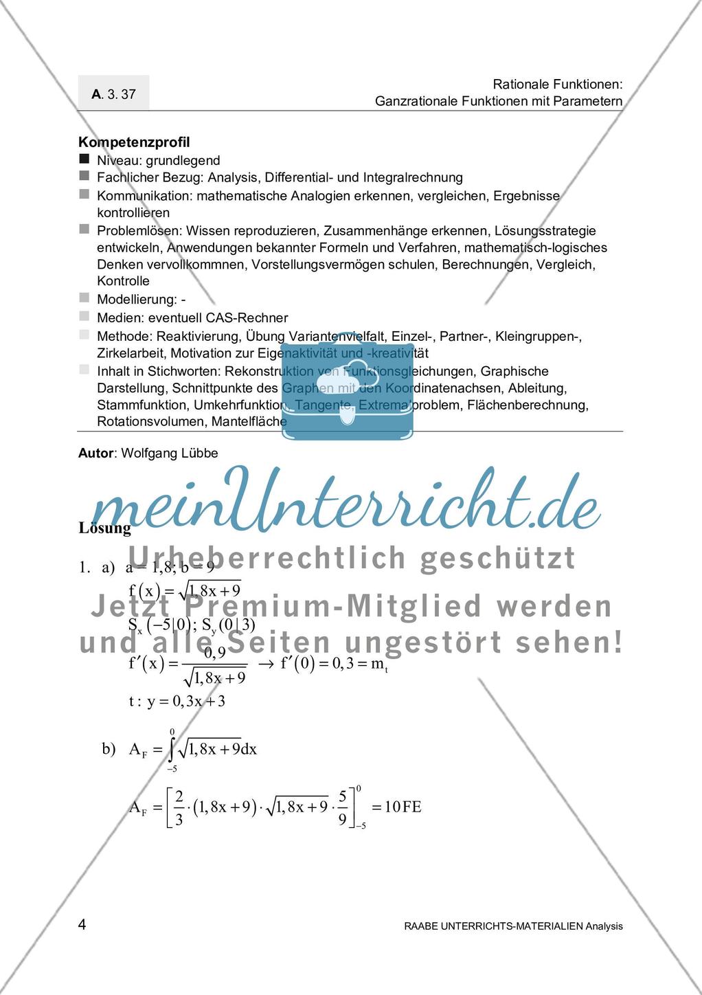 Kompetenzprofil und Lösungen Preview 1