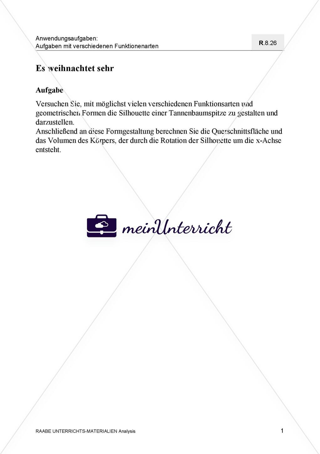 Mathematische Modellierung einer Tannenbaumspitze Preview 3