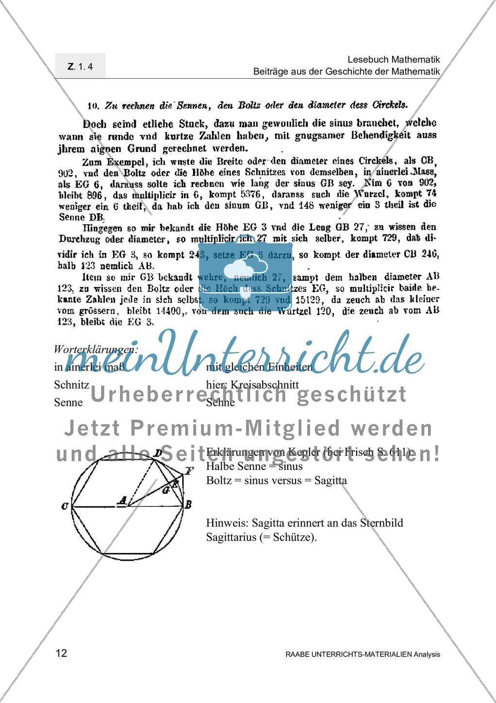 Rotationskörper und Kreisberechnungen von Johannes Kepler Preview 14