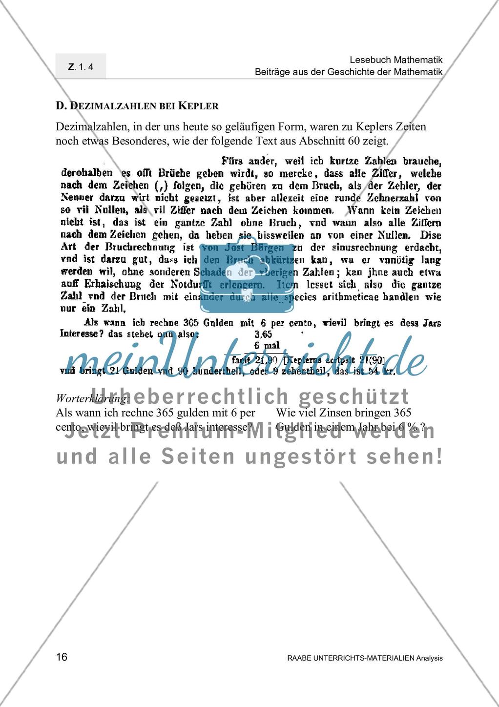 Rotationskörper und Kreisberechnungen von Johannes Kepler Preview 18