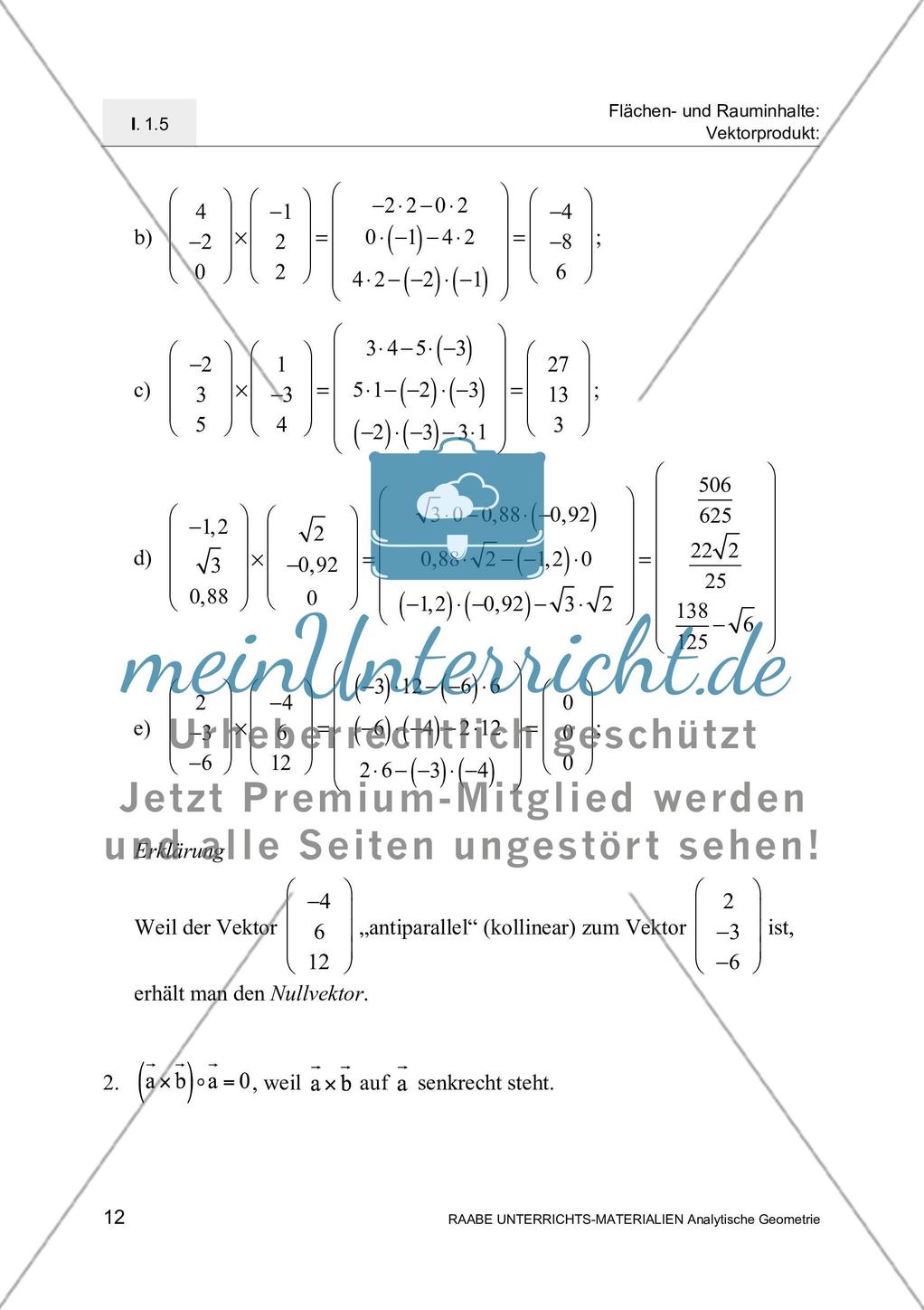 Das Vektorprodukt Preview 14