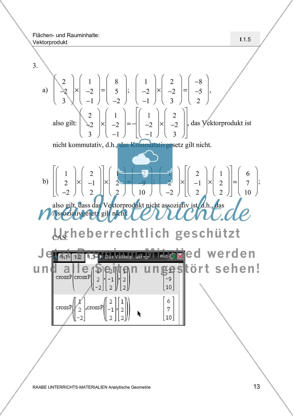 Das Vektorprodukt Preview 15