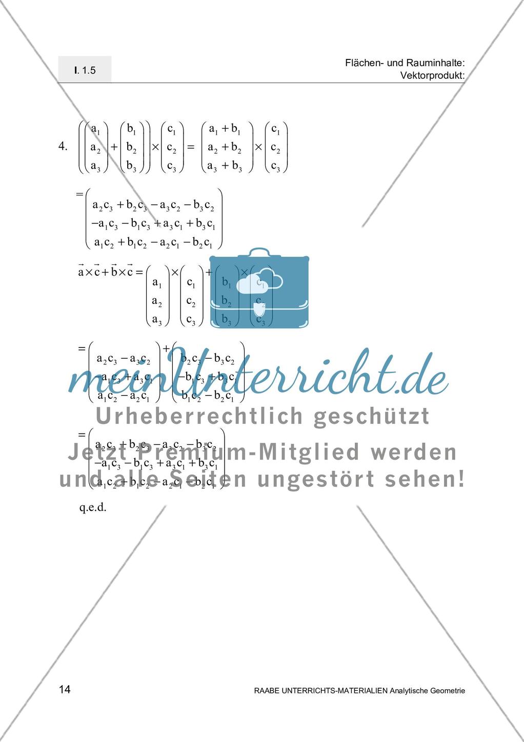 Das Vektorprodukt Preview 16