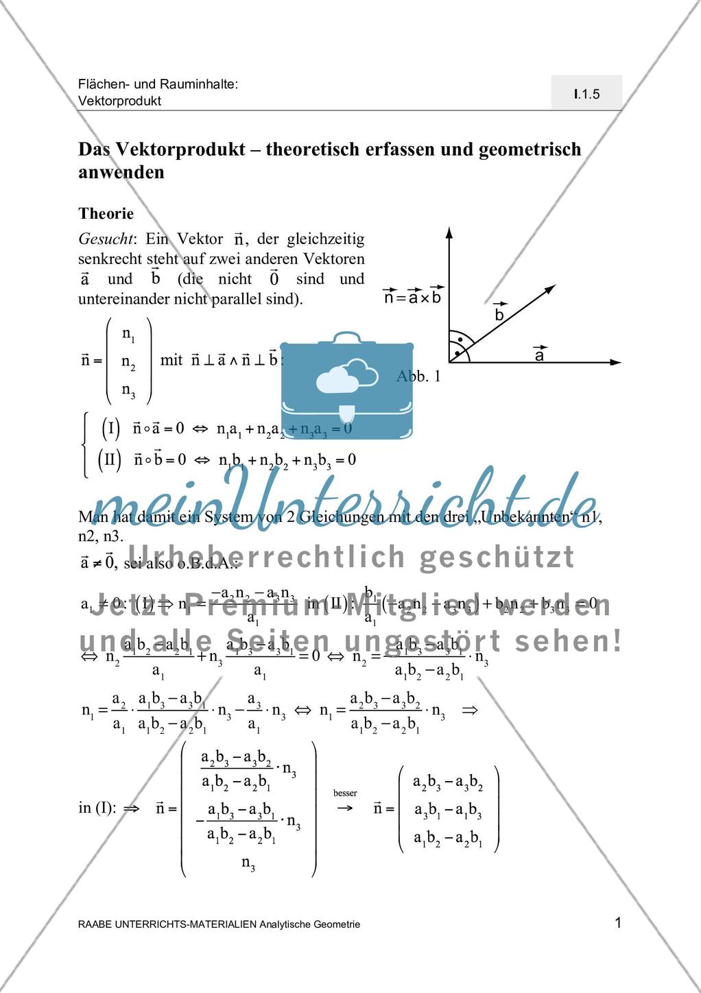 Das Vektorprodukt Preview 3