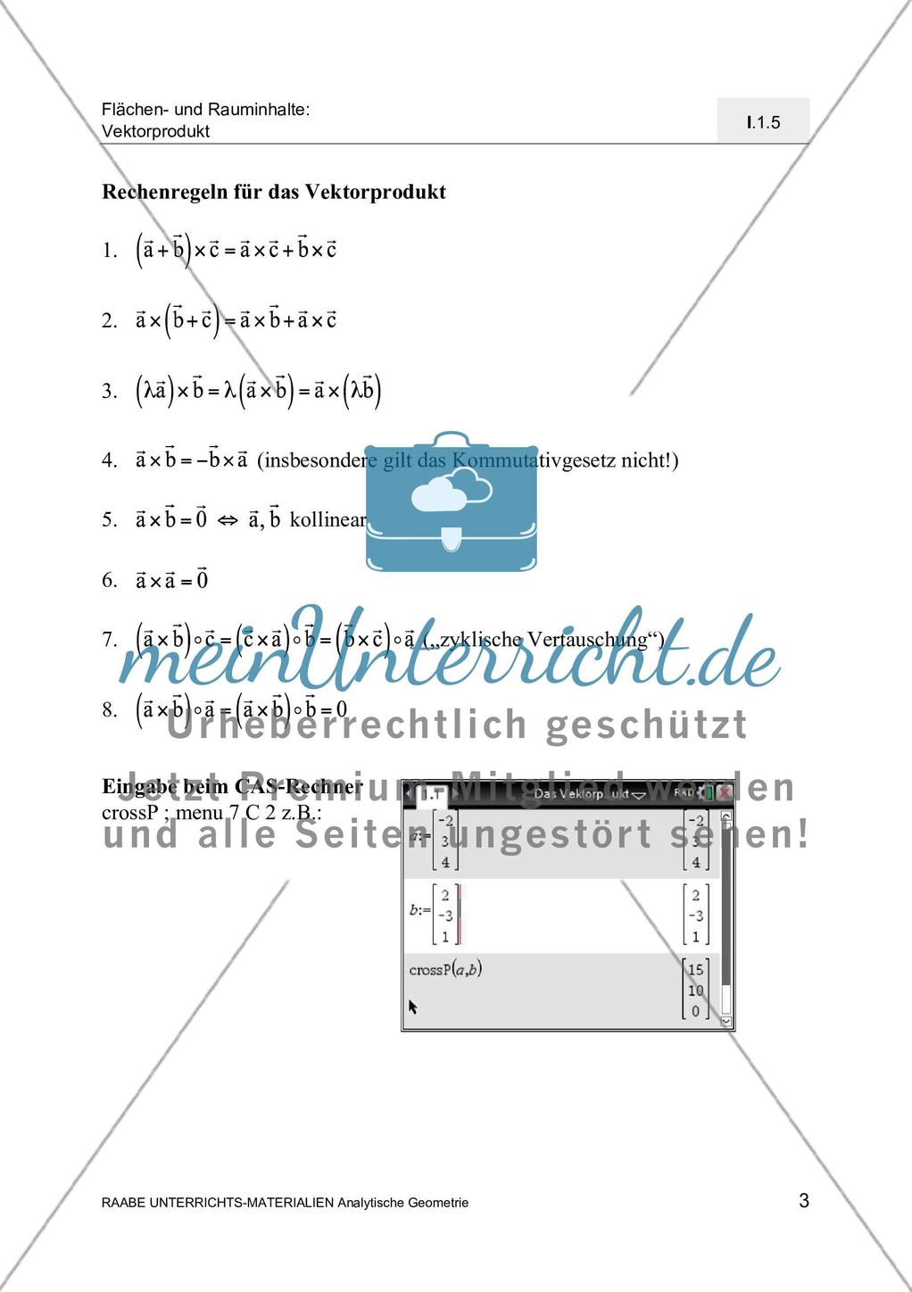 Das Vektorprodukt Preview 5