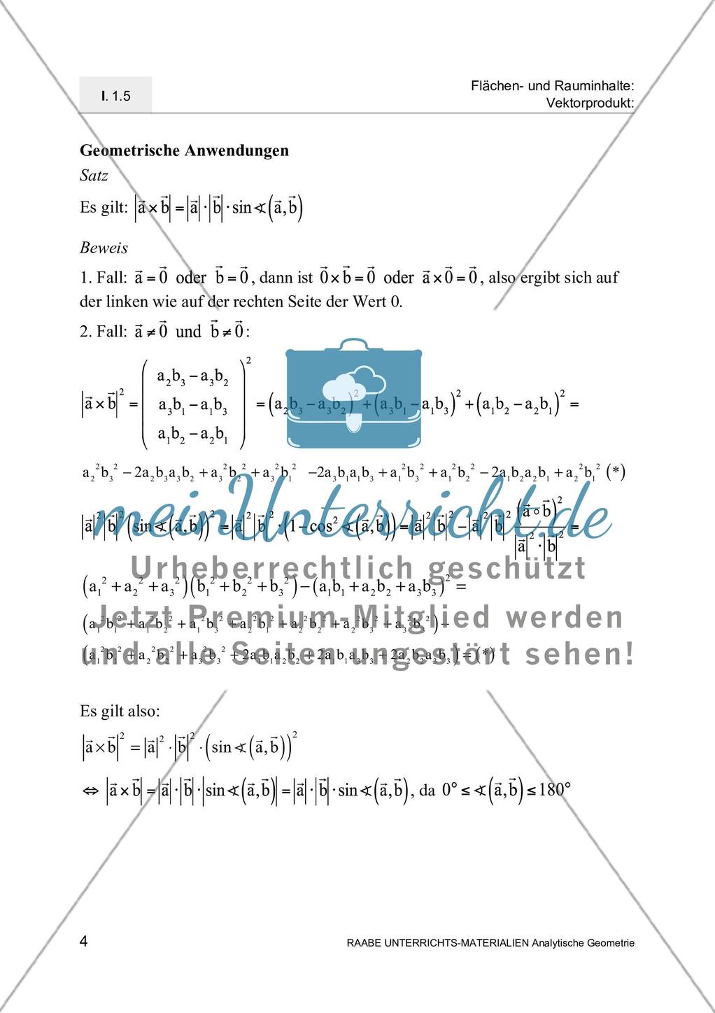 Das Vektorprodukt Preview 6