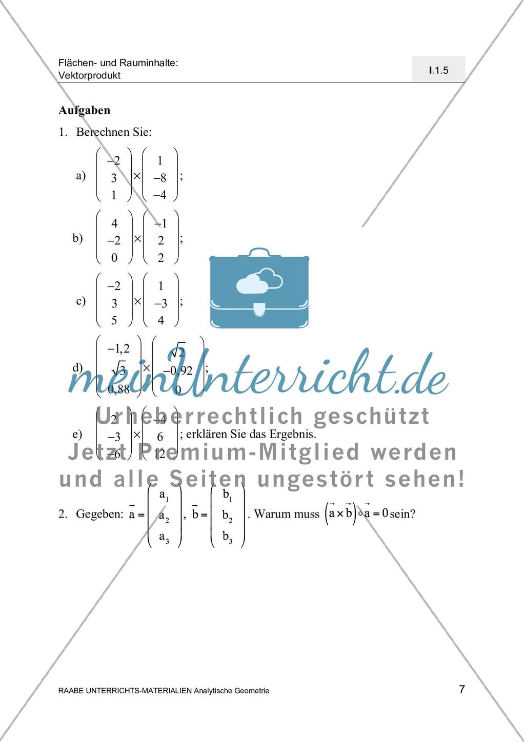 Das Vektorprodukt Preview 9