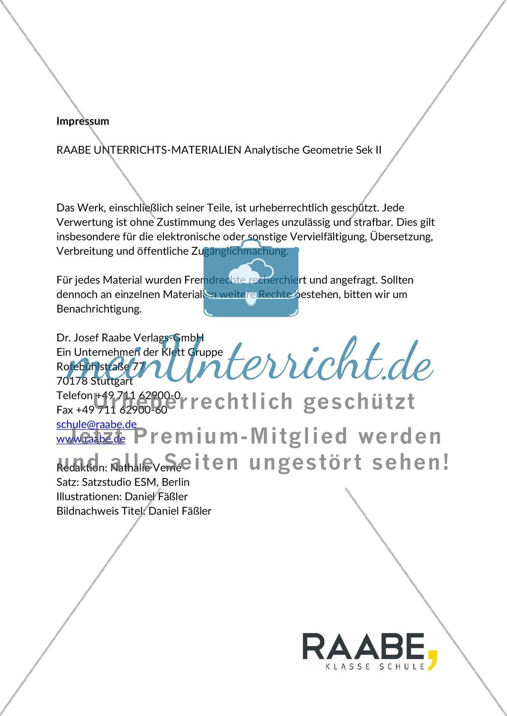 Anwendung von Skalar- und Vektorprodukt Preview 2