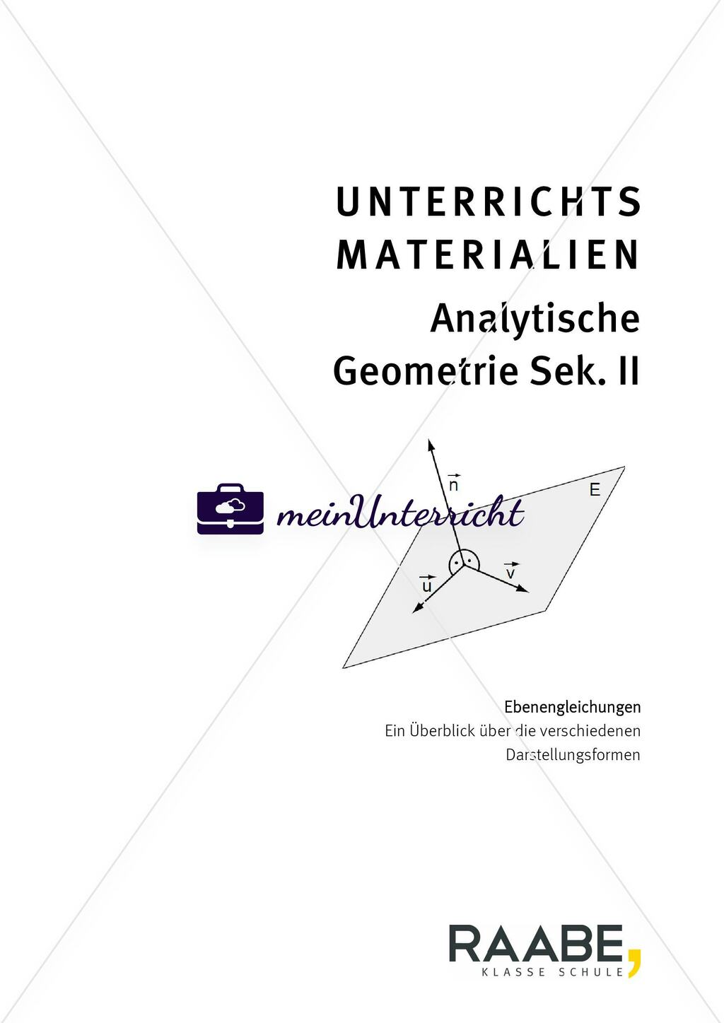 Ebenengleichungen Preview 1