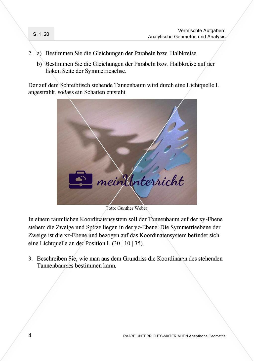 Parabeln und Kreise beim Weihnachtsbaum Preview 3