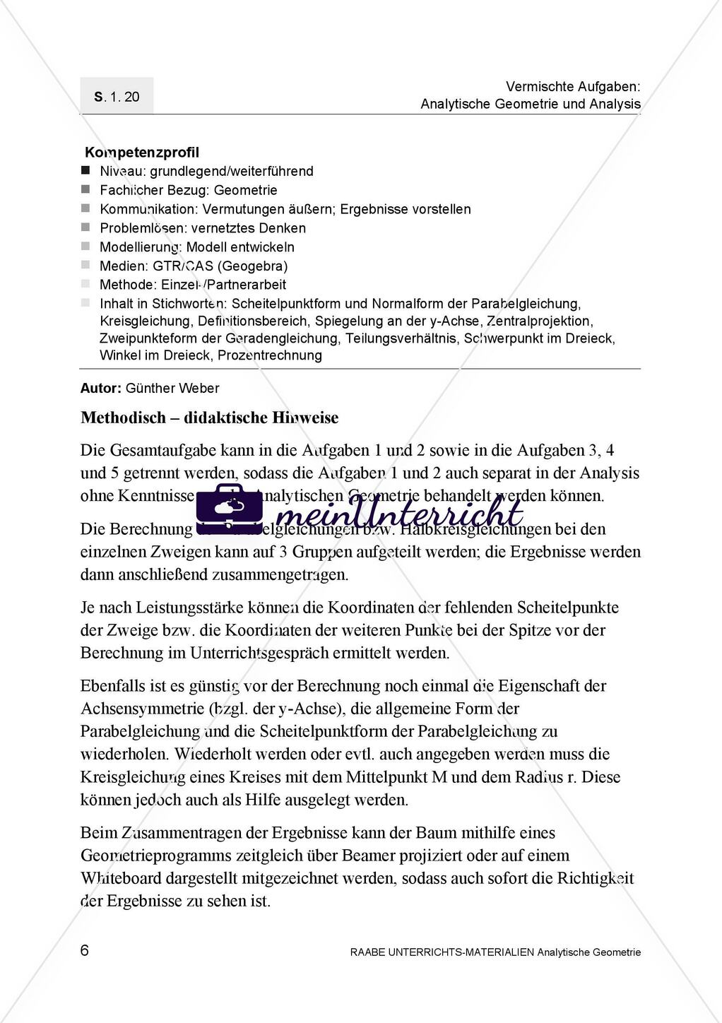 Kompetenzprofil und Lösungen Preview 1