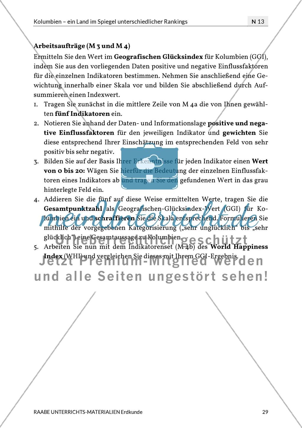 Kolumbien: Glücksindizes Preview 12