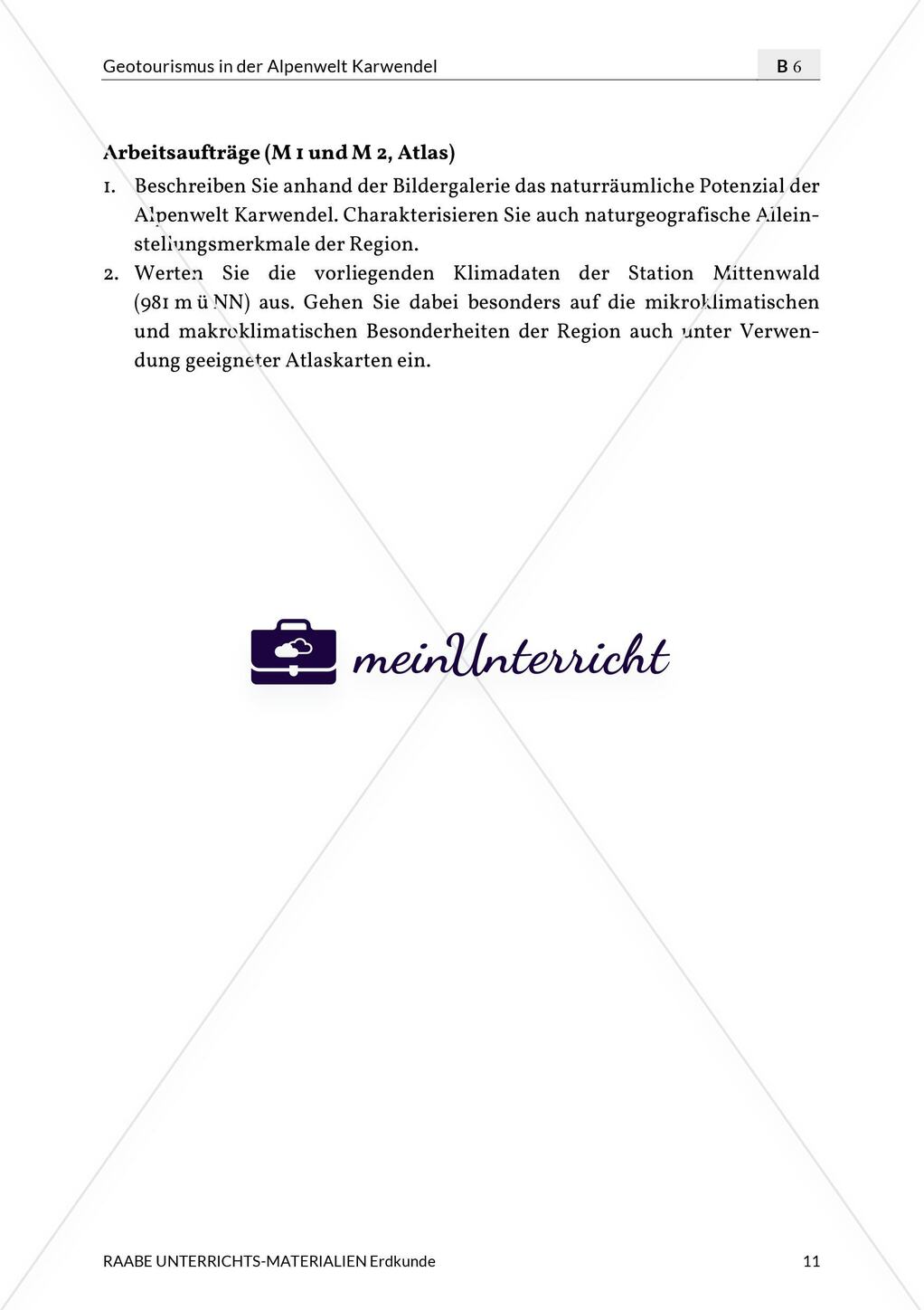 Der Naturraum Alpen Preview 3