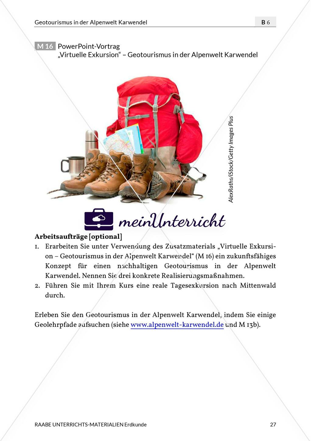 Tourismus in der Alpenwelt Preview 7