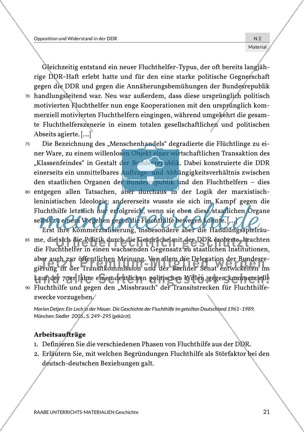 Fluchthilfe als Widerstand Preview 5