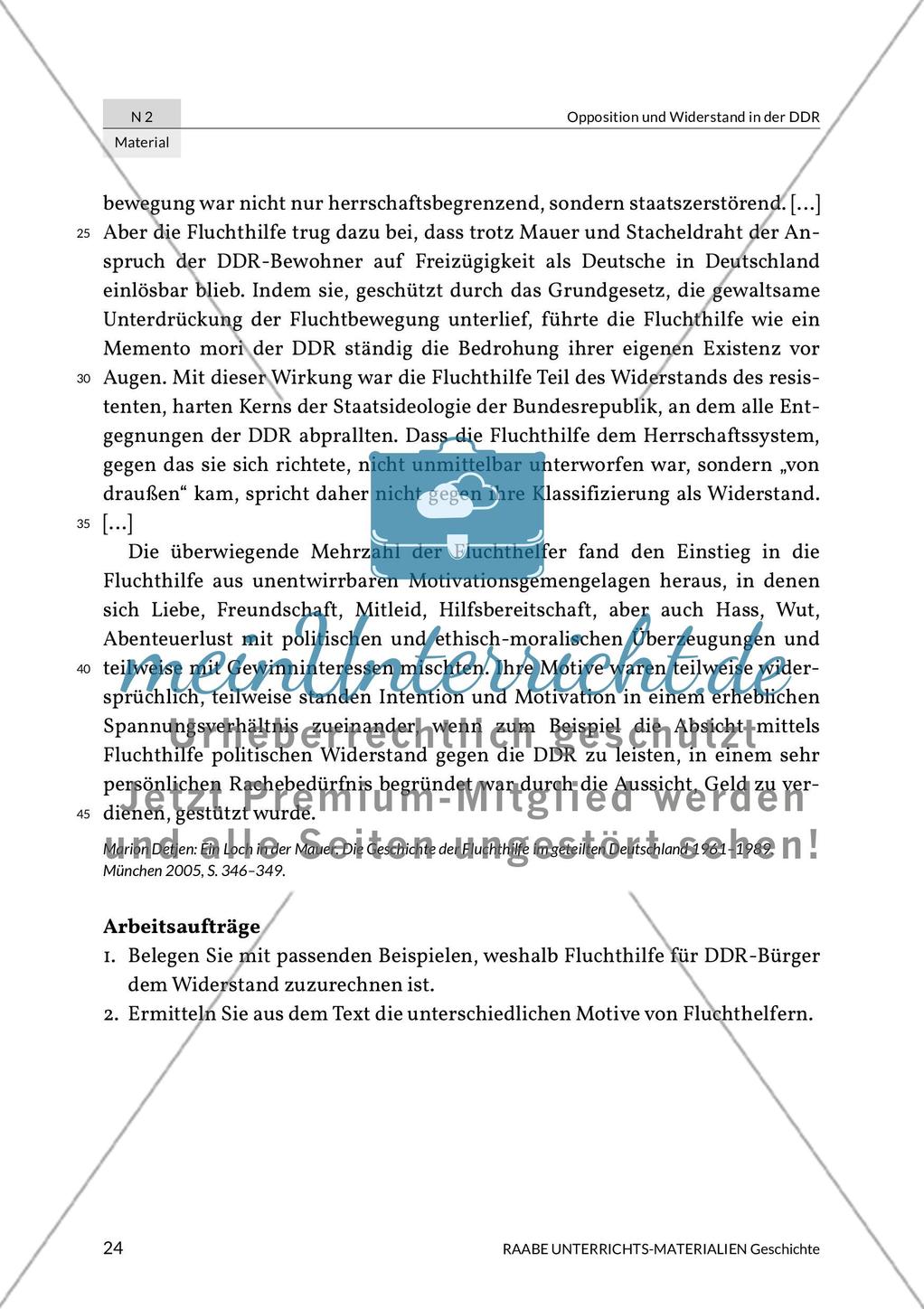 Fluchthilfe als Widerstand Preview 8