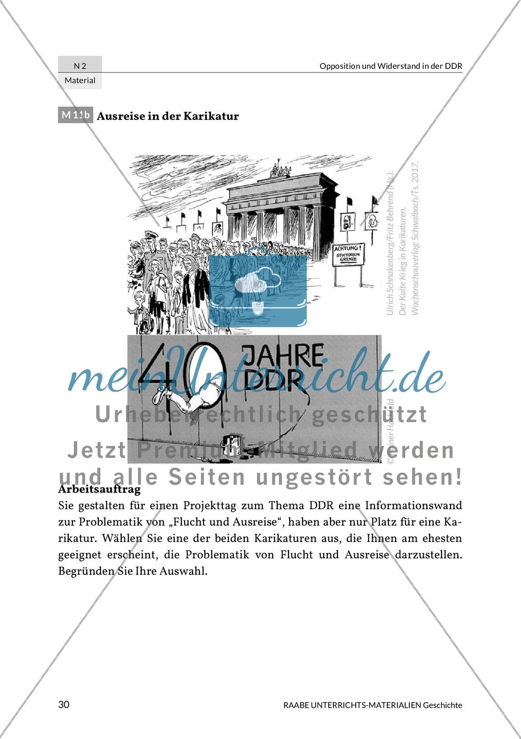 Motive und Bedeutung der Ausreise für die Entwicklungen in der DDR Preview 6