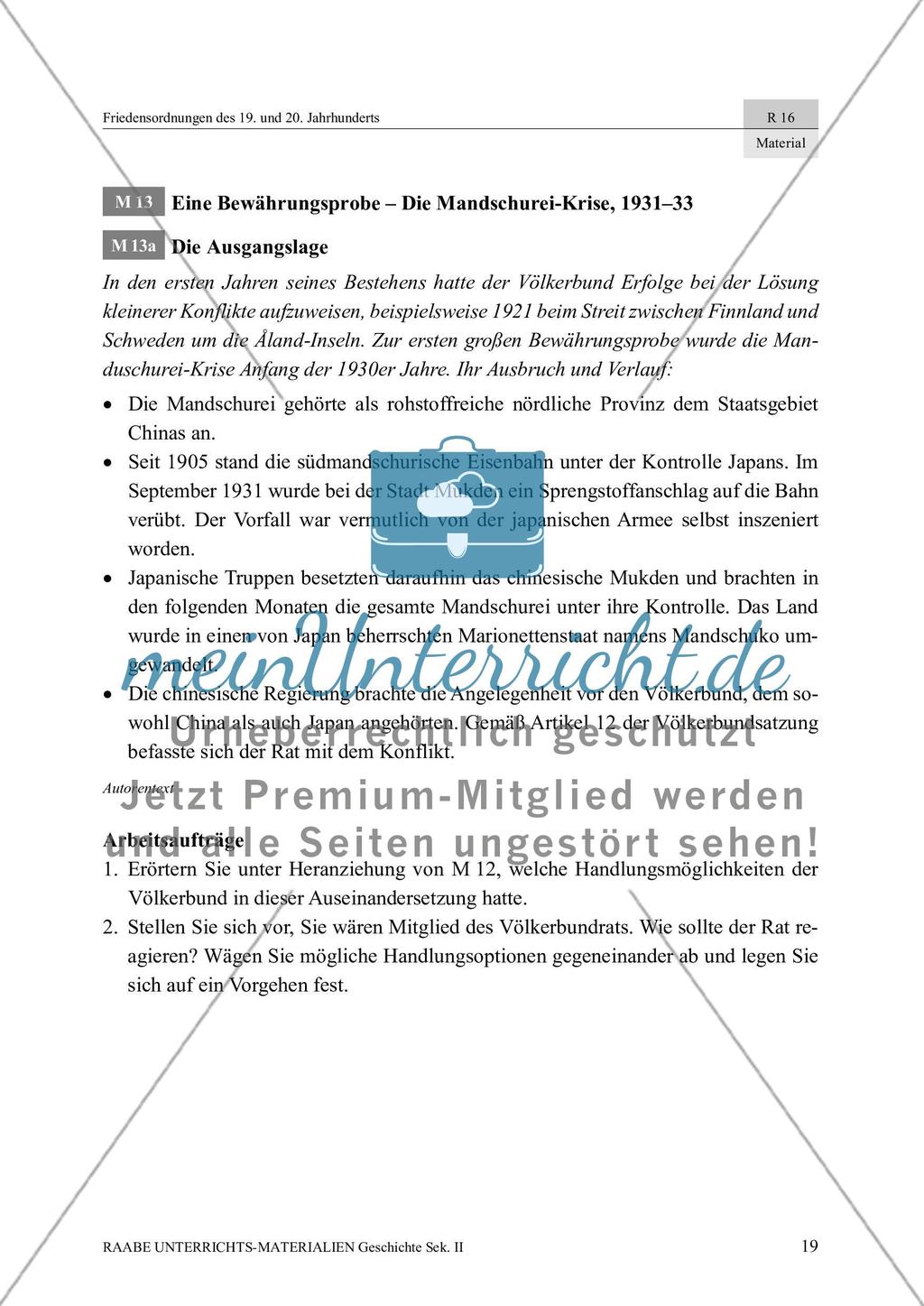 Der Völkerbund: Organisation, Schwächen und Erfolge Preview 7