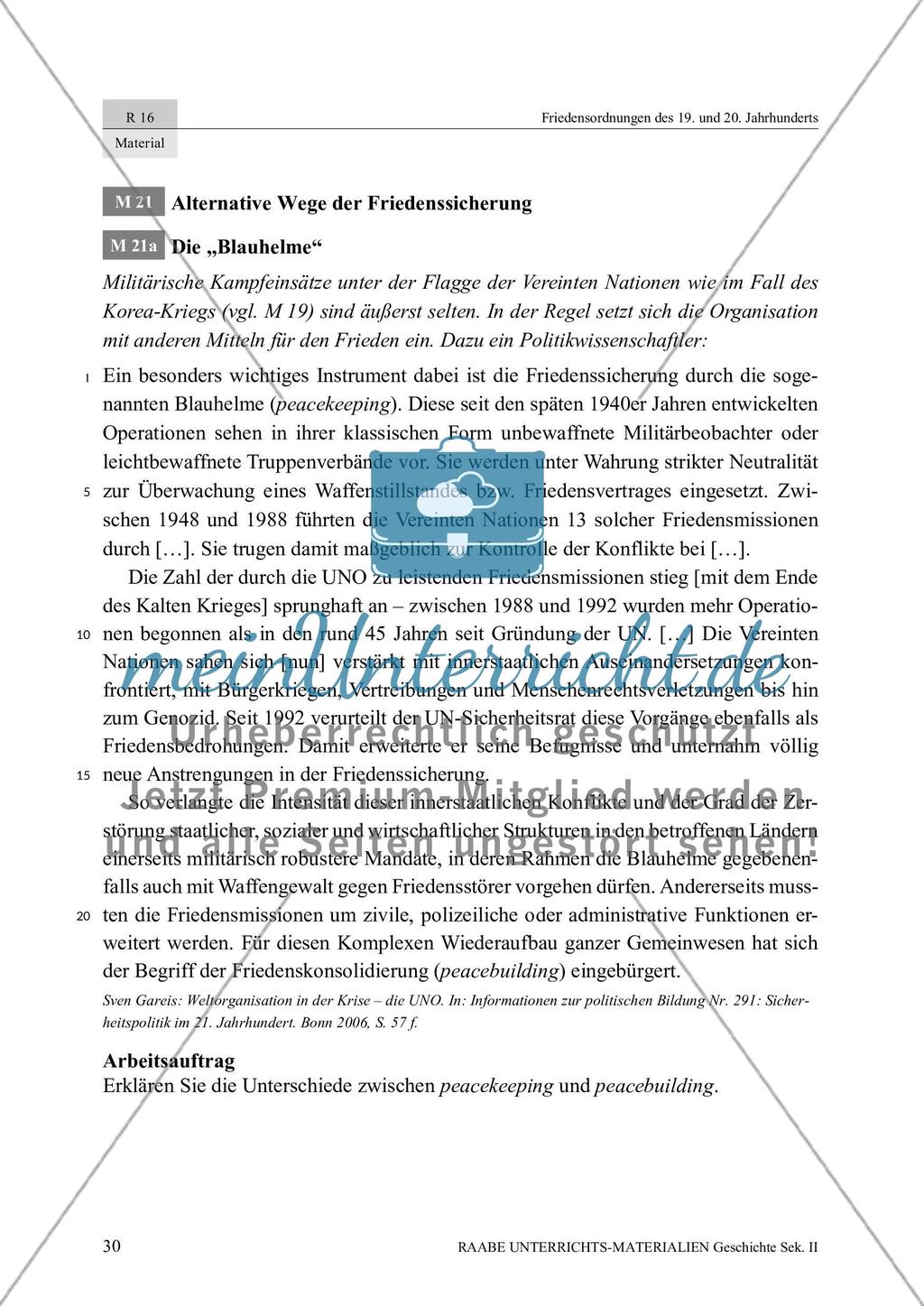 Die Vereinten Nationen: Die Rolle der USA und eine Reform des Sicherheitsrats Preview 3