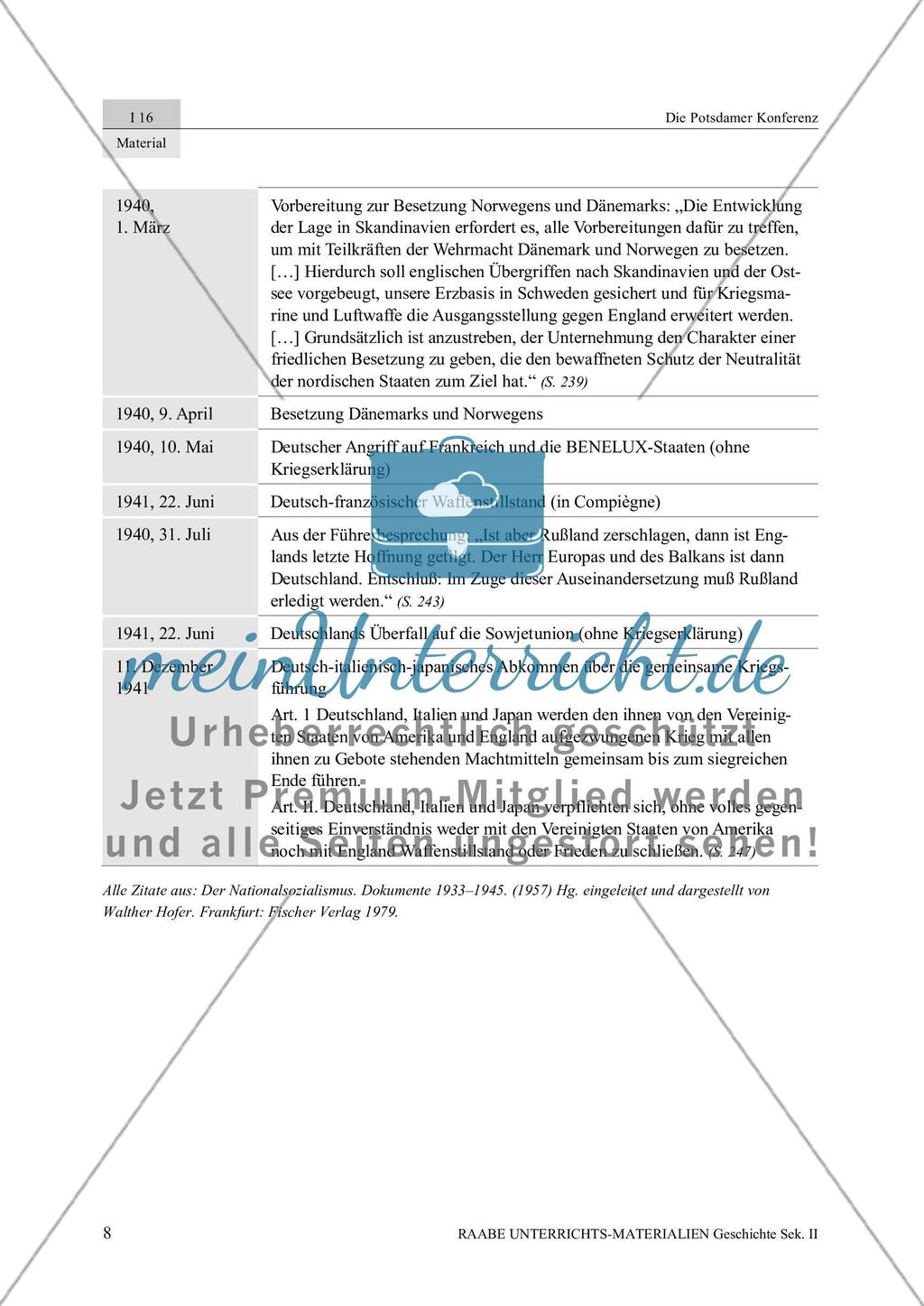 Kriegsziele und Kriegsführung Deutschlands im Zweiten Weltkrieg Preview 2