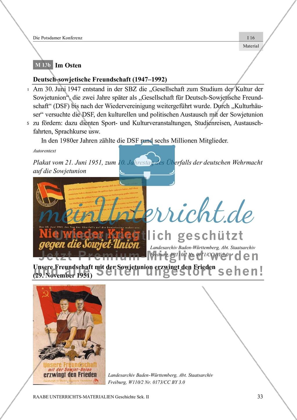Die Oder-Neiße-Grenze und die deutsch-sowjetische Freundschaft Preview 9