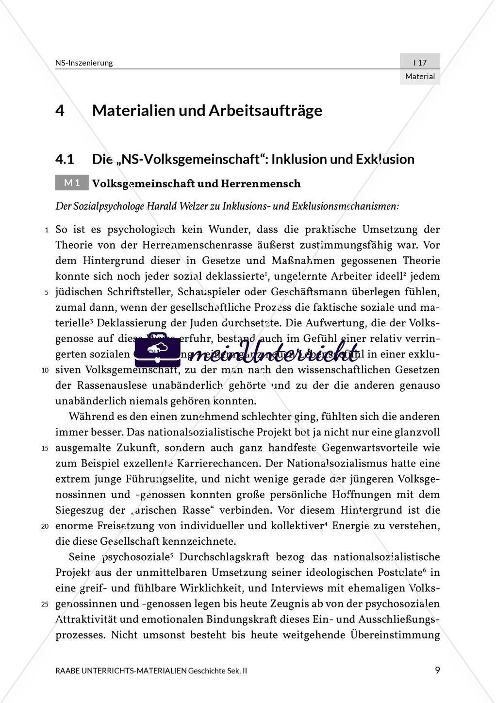 NS-Volksgemeinschaft: Exklusion und Propaganda Preview 1