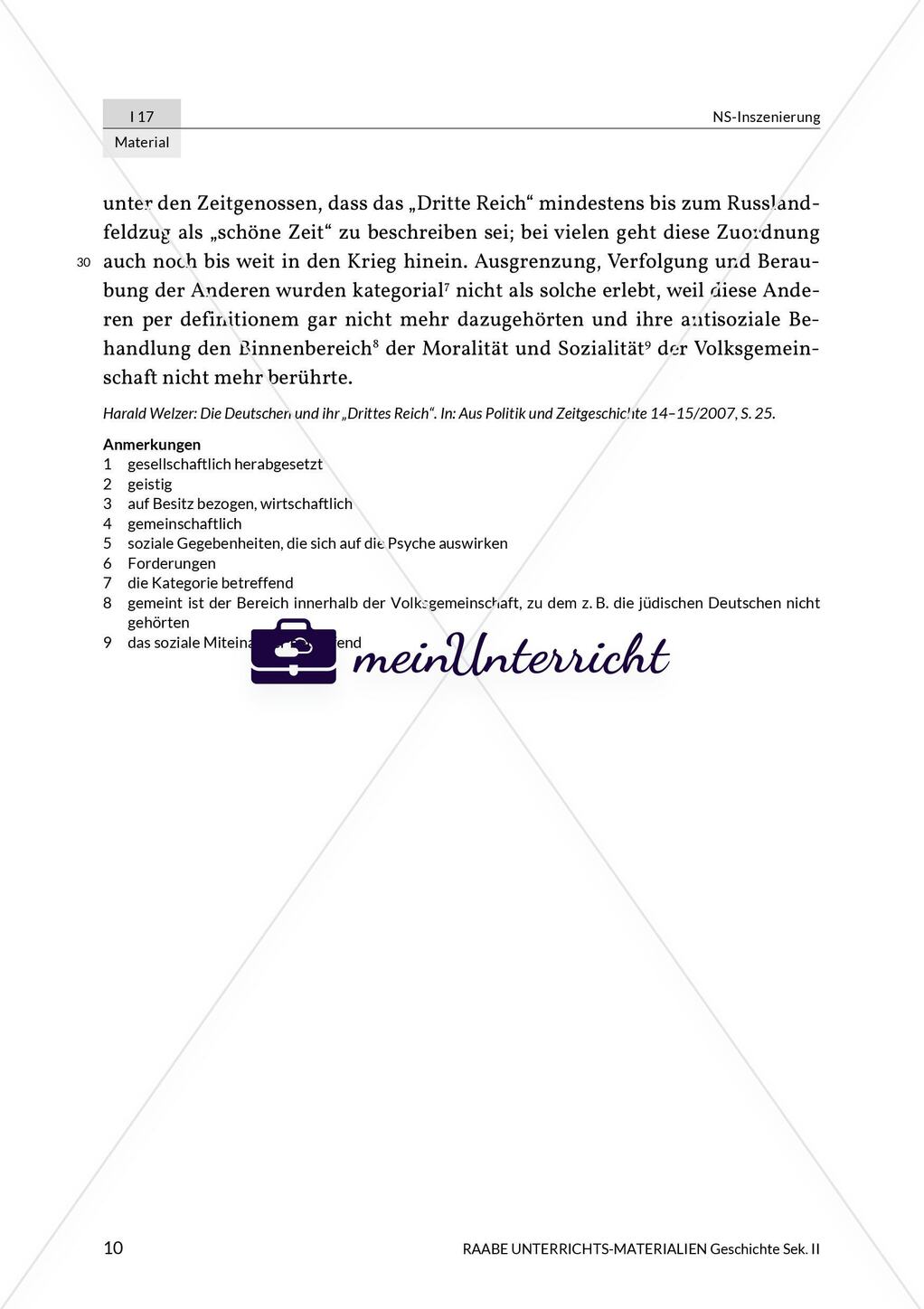 NS-Volksgemeinschaft: Exklusion und Propaganda Preview 2