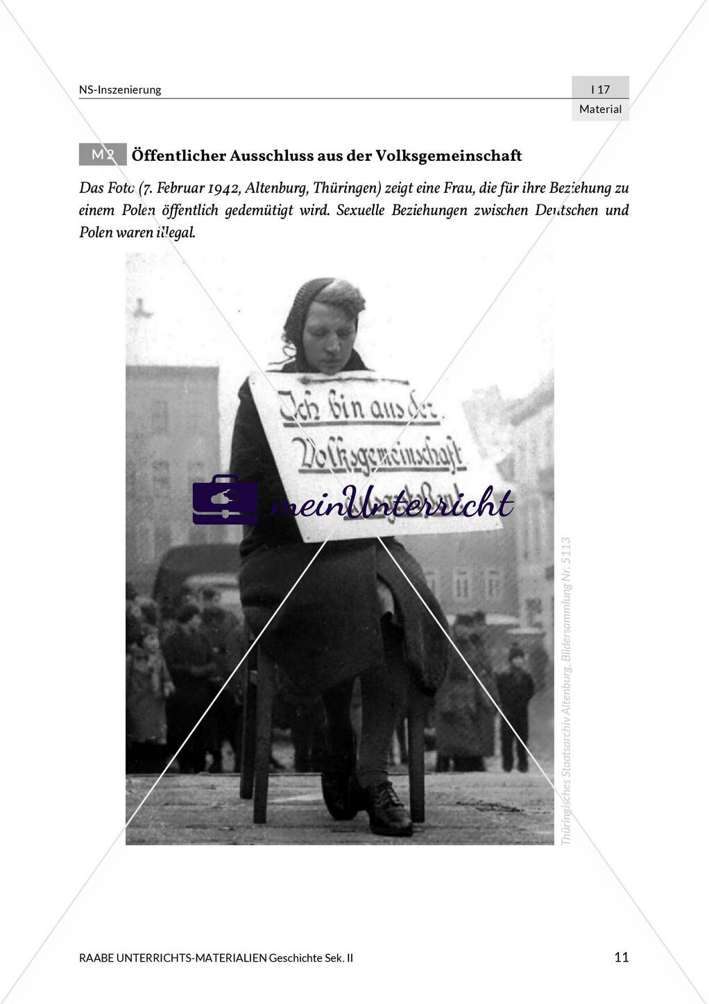 NS-Volksgemeinschaft: Exklusion und Propaganda Preview 3