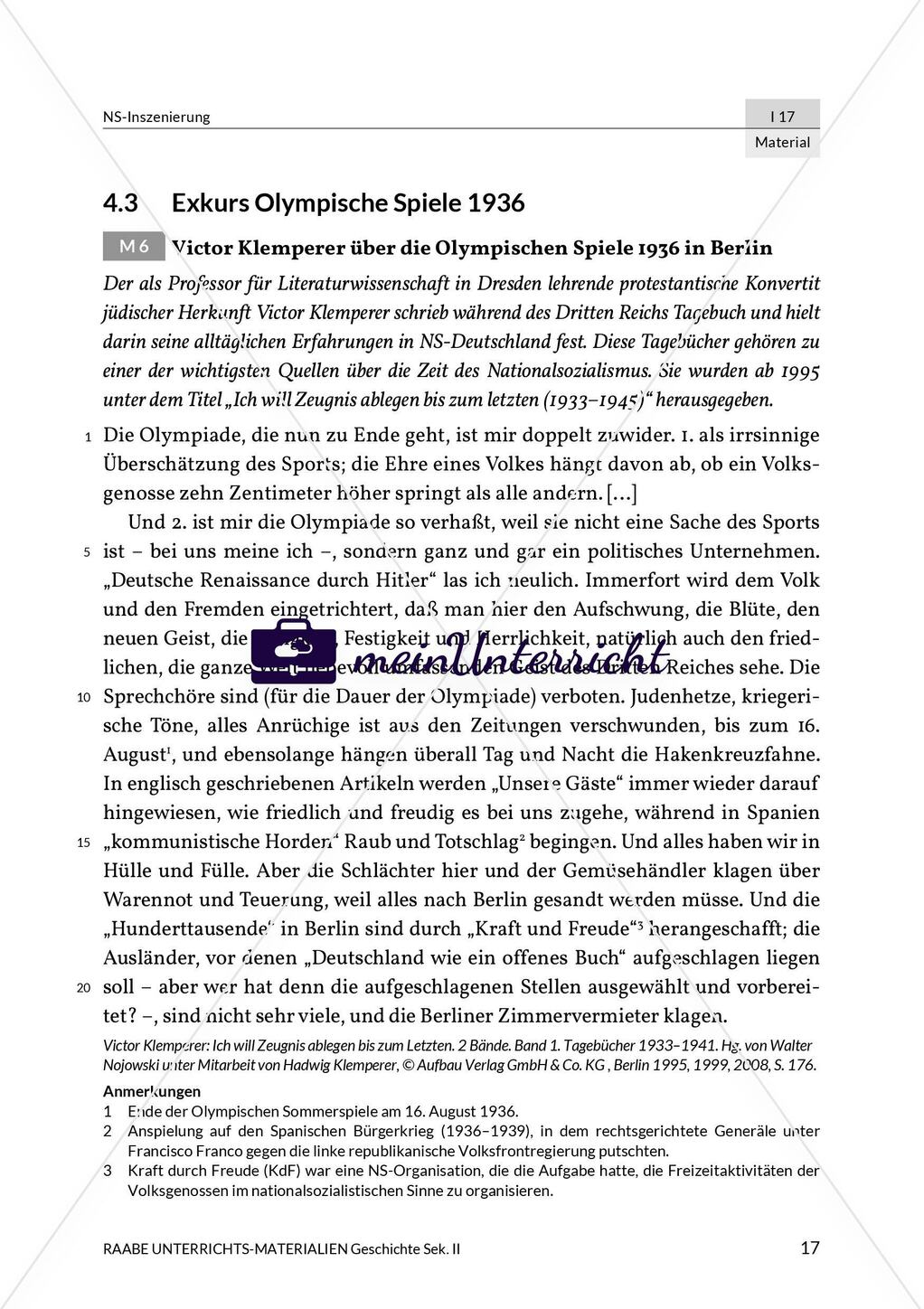 NS-Inszenierung: Olympische Spiele 1936 in Berlin Preview 1
