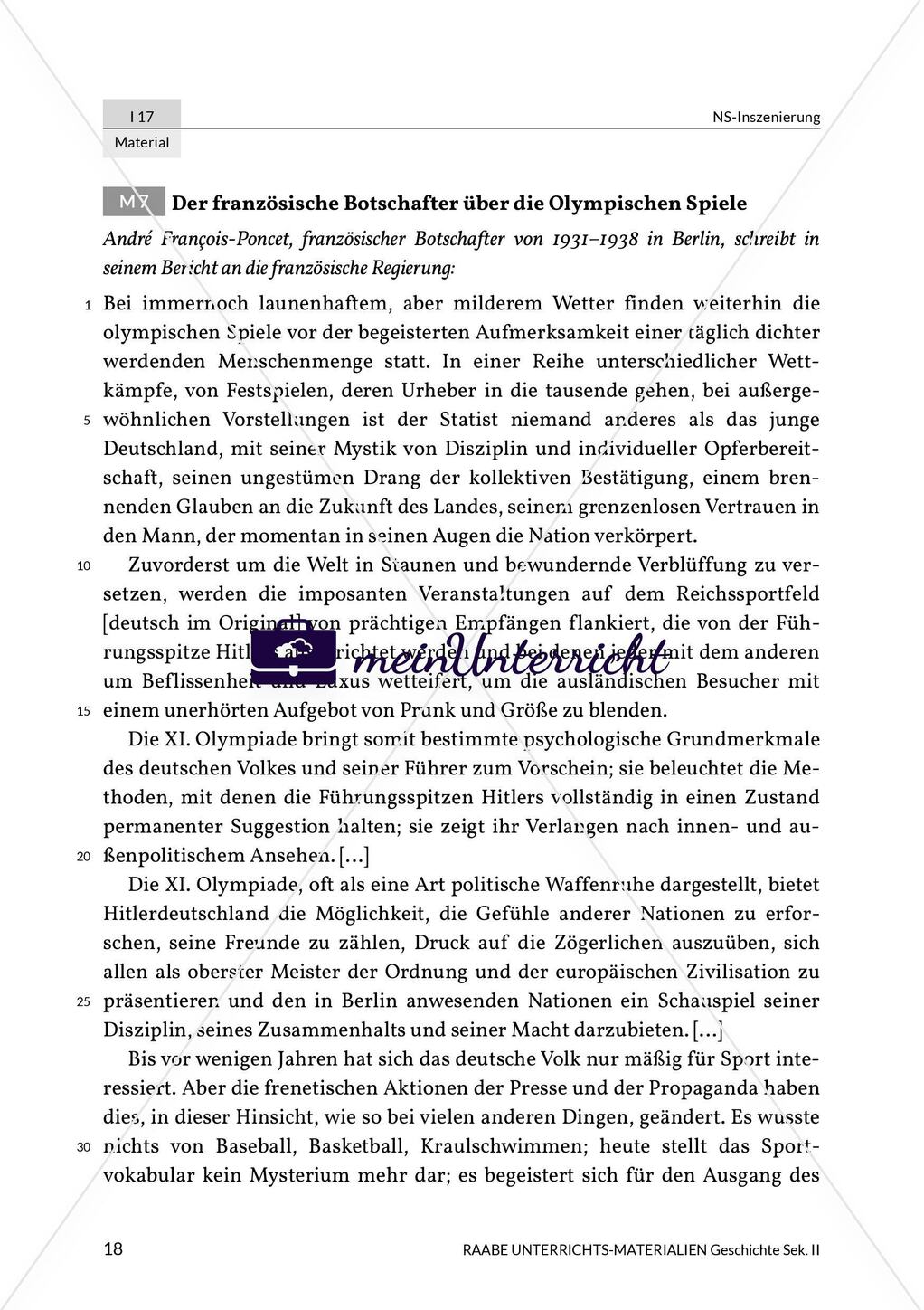 NS-Inszenierung: Olympische Spiele 1936 in Berlin Preview 2