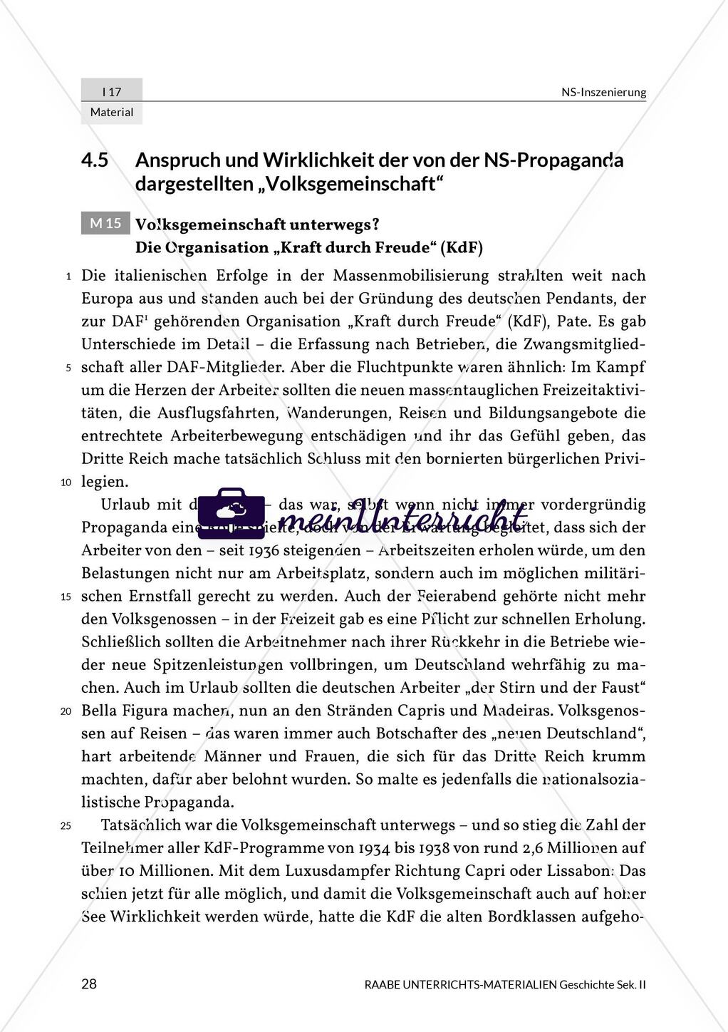 Erosion der Glaubwürdigkeit der NS-Propaganda und aktueller Bezug Preview 1