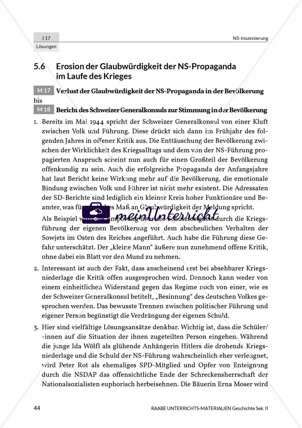 NS-Inszenierung: Lösungsvorschläge Preview 7