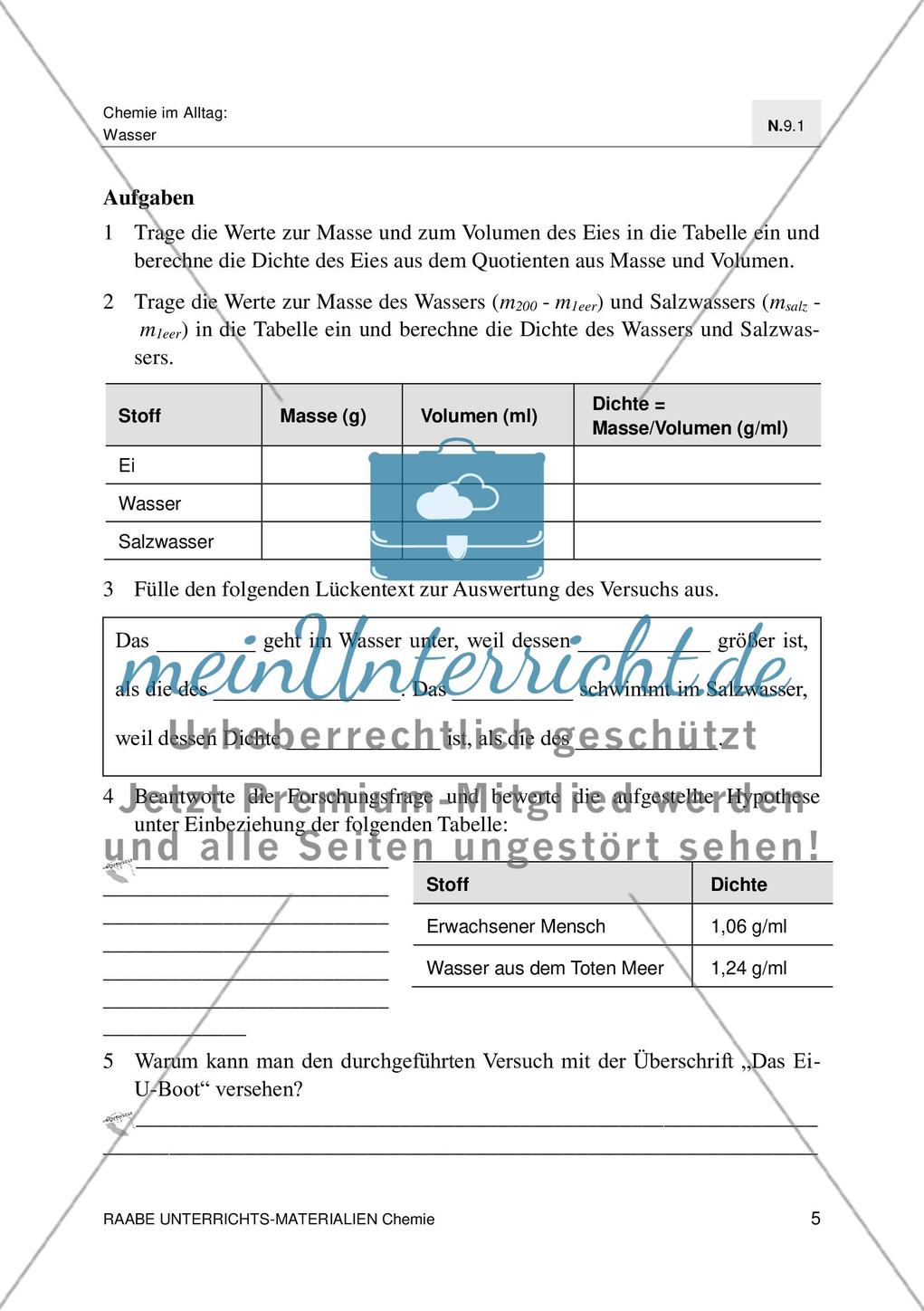 Das Ei-U-Boot: Material Preview 3