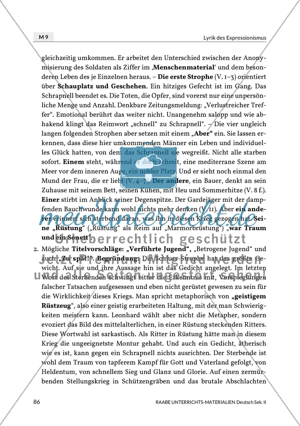 Lösungen zu Erster Weltkrieg Preview 4