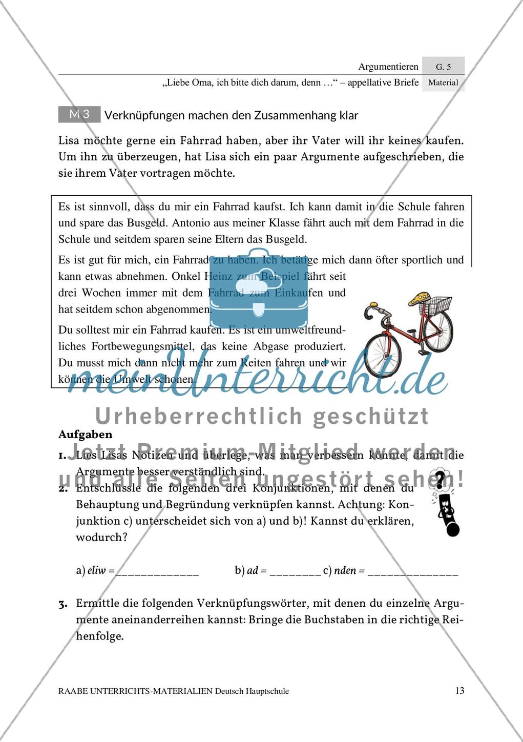 Appellative Briefe: Formulieren von Argumenten Preview 5