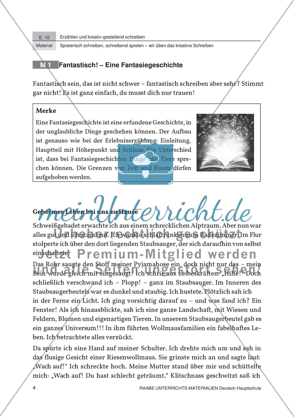 Kreatives Schreiben und Schreibspiele Preview 8