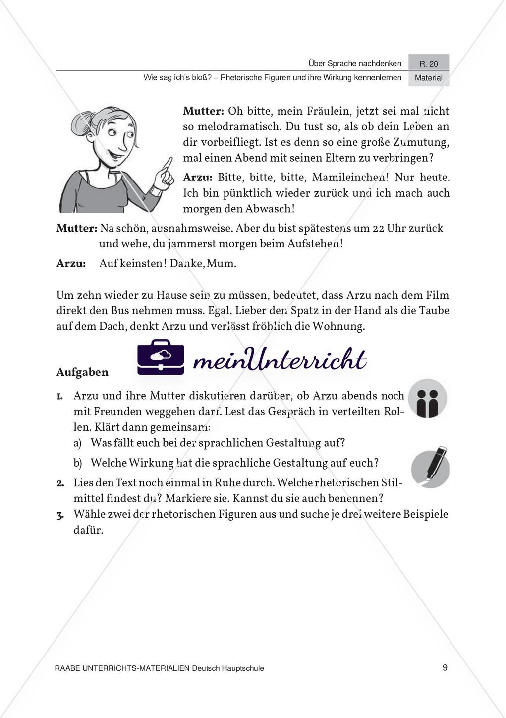 Rhetorische Stilmittel - Streitgespräch Preview 2