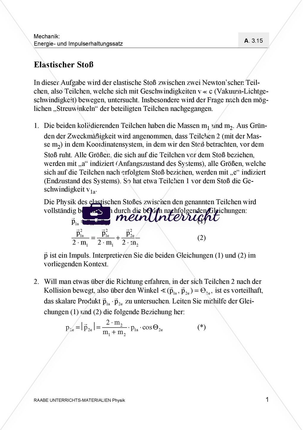 Elastischer Stoß Preview 4