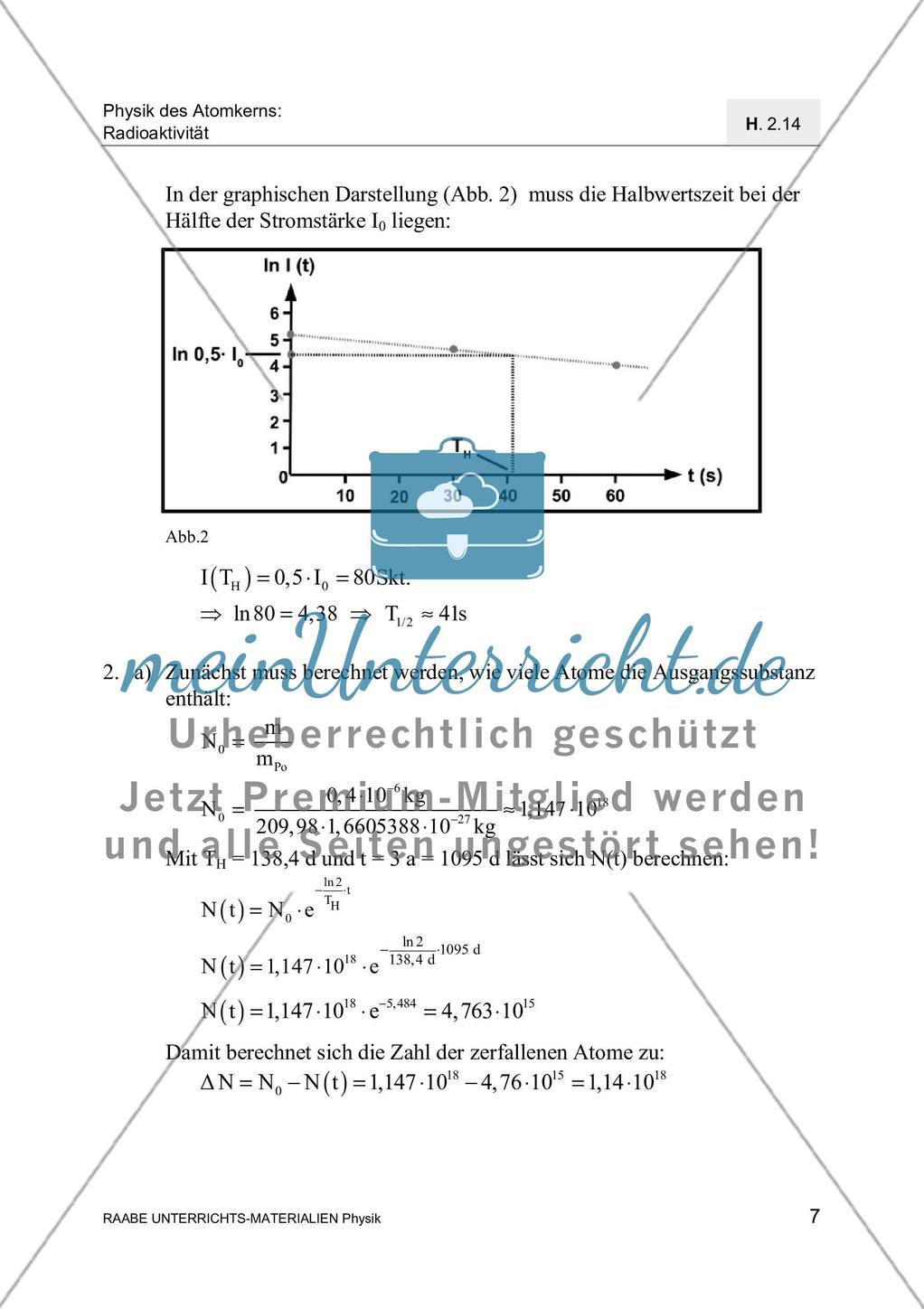 Der radioaktive Zerfall Preview 10