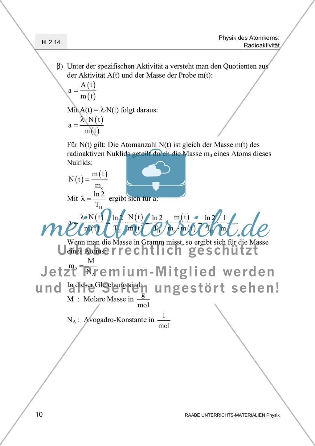Der radioaktive Zerfall Preview 13