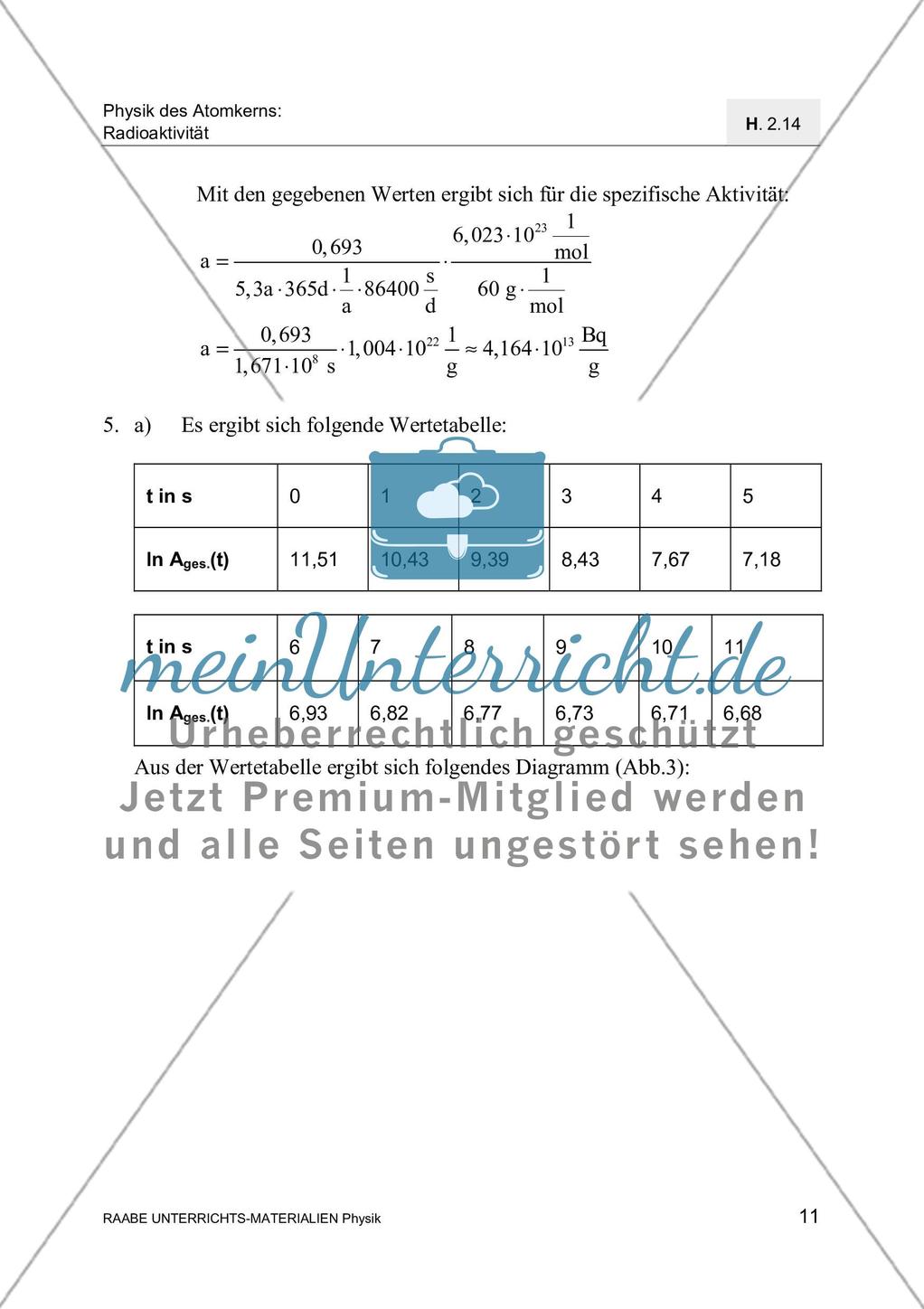 Der radioaktive Zerfall Preview 14