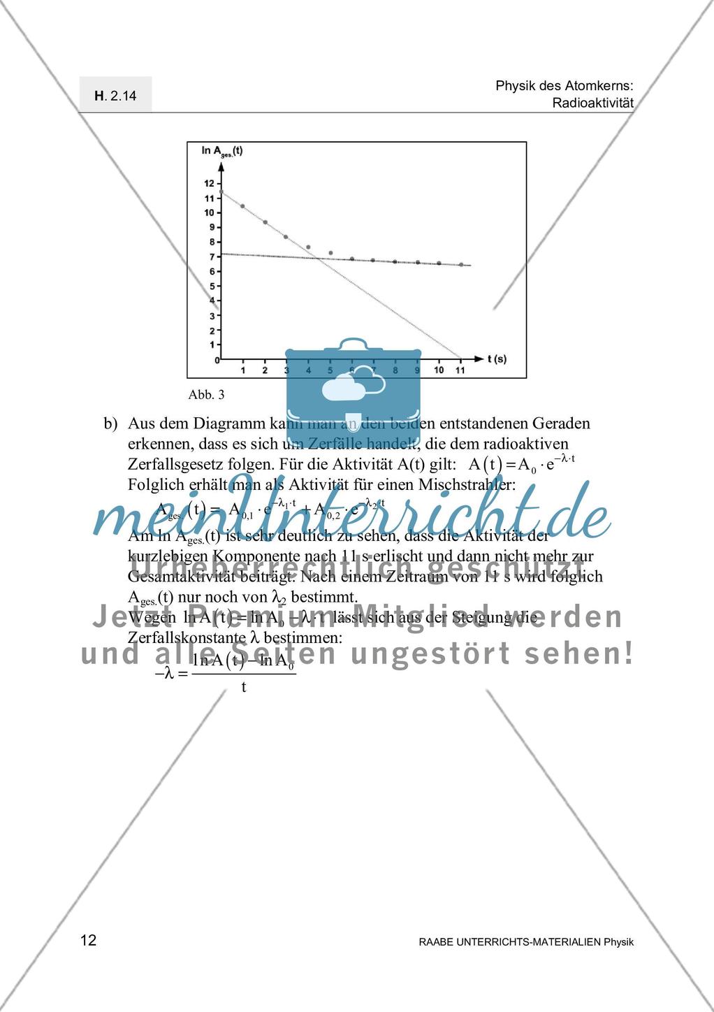 Der radioaktive Zerfall Preview 15