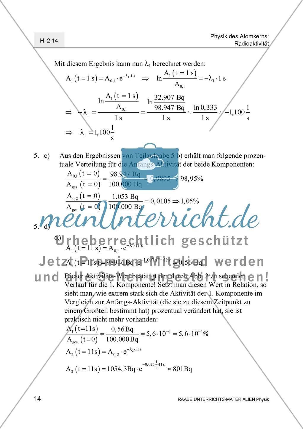 Der radioaktive Zerfall Preview 17
