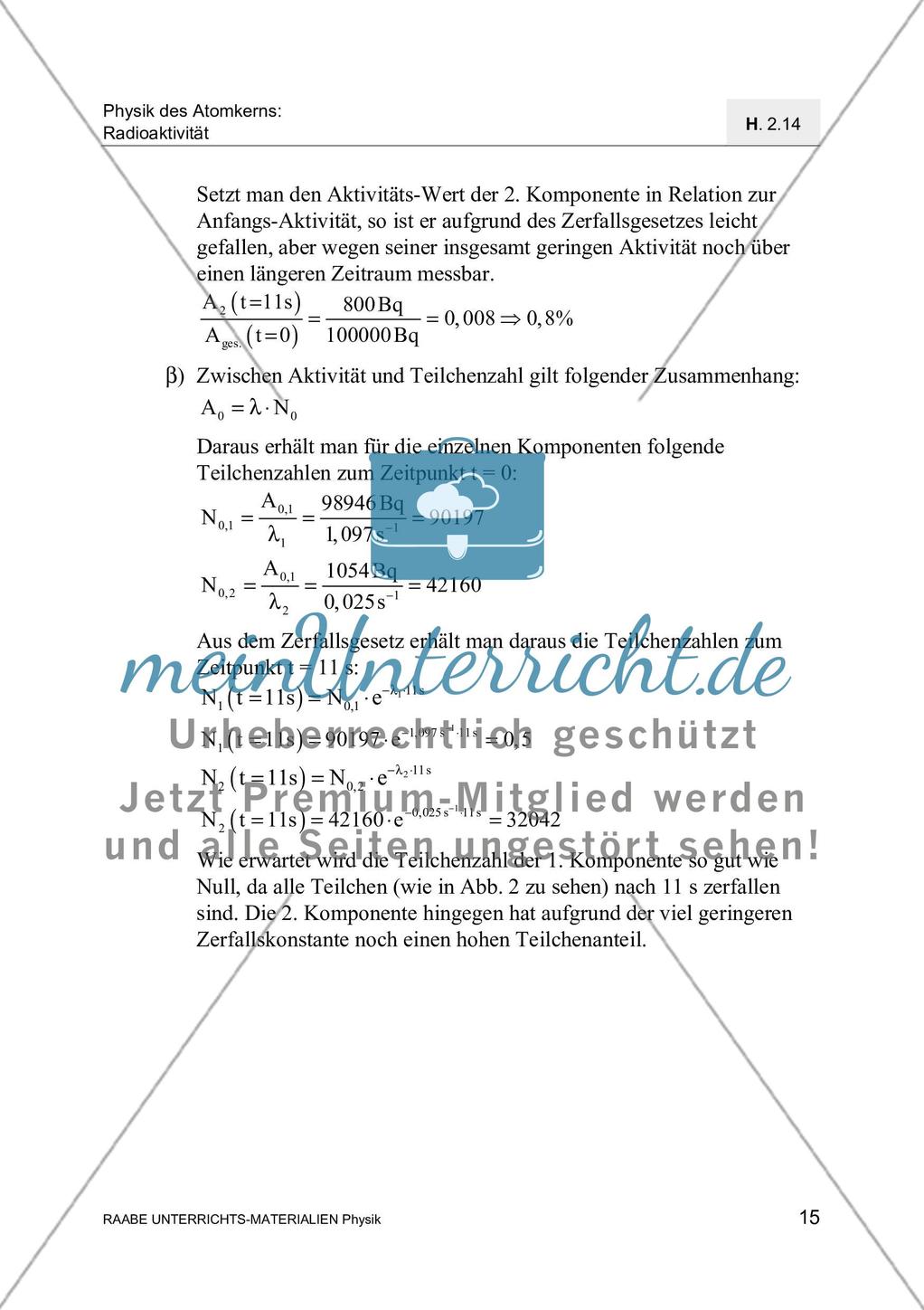 Der radioaktive Zerfall Preview 18