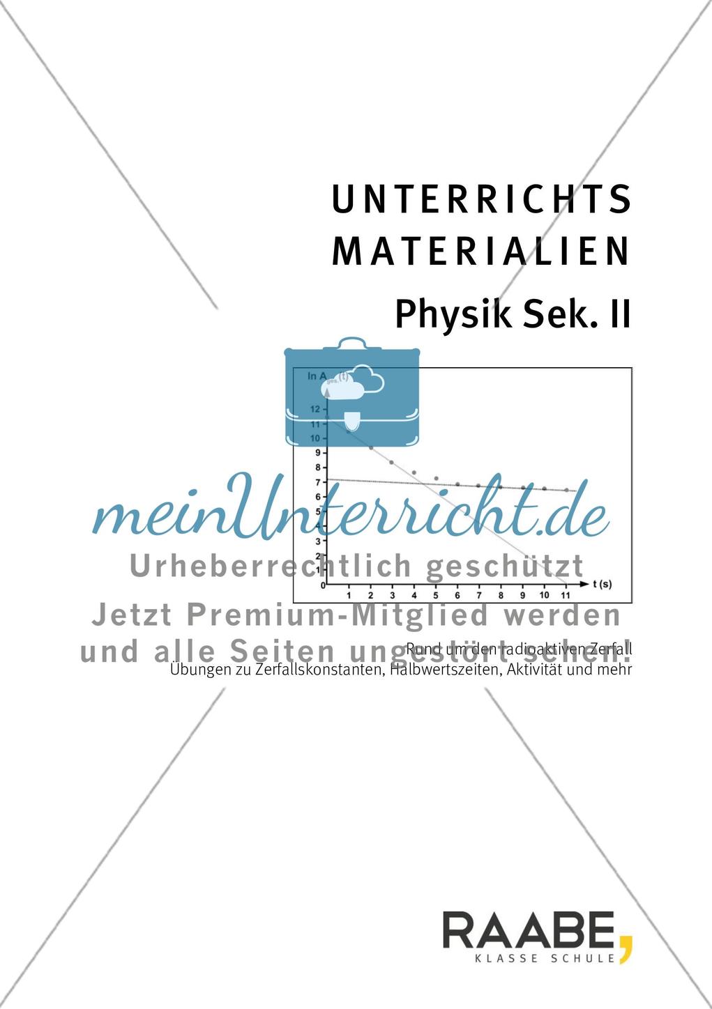 Der radioaktive Zerfall Preview 1